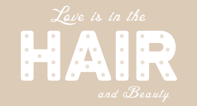 Love is in The Hair Logo Design | Synergize Design
