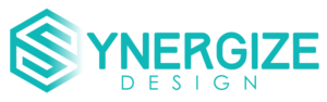 Synergize Design Logo Turquoise